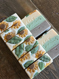 Sunflower Sandalwood Goat Milk Soap