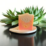 Stoneware Clay Leaf Soap Dish