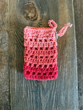 Hand-knit Cotton Soap Pouch