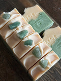 Emerald Rainfall Goat Milk Soap