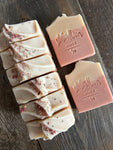 Rose Clay & Honey Unscented Goat Milk Soap - All Natural