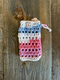 Hand-knit Cotton Soap Pouch