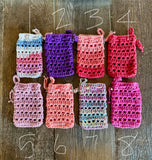 Hand-knit Cotton Soap Pouch