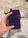 Hand-knit Cotton Soap Pouch