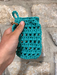 Hand-knit Cotton Soap Pouch