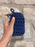 Hand-knit Cotton Soap Pouch