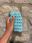 Hand-knit Cotton Soap Pouch